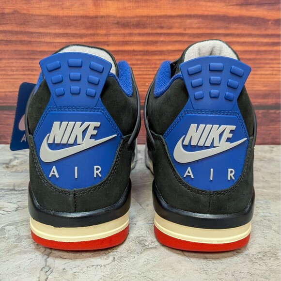 Nike Air Jordan 4 Retro Rare Air Men\'s 9 Black Red Blue FV5029-003 B-grade main image 11
